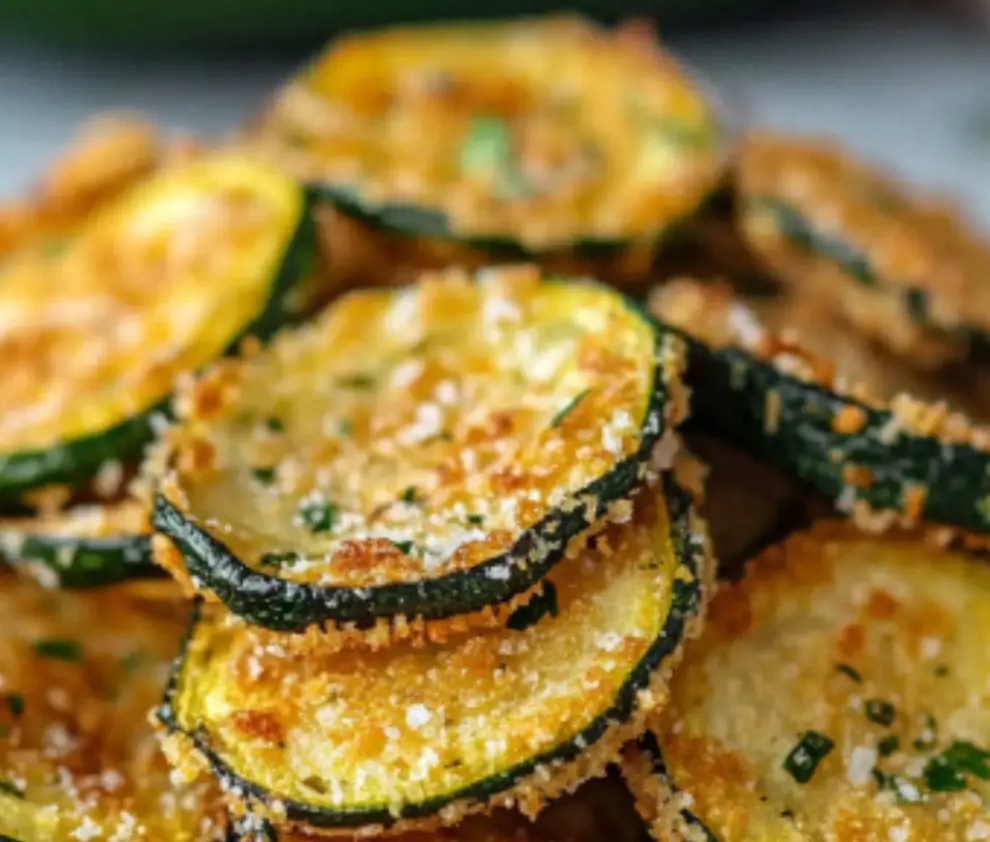 Crispy Baked Zucchini Chips
