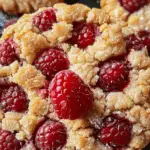 Raspberry Crinkle Cookies