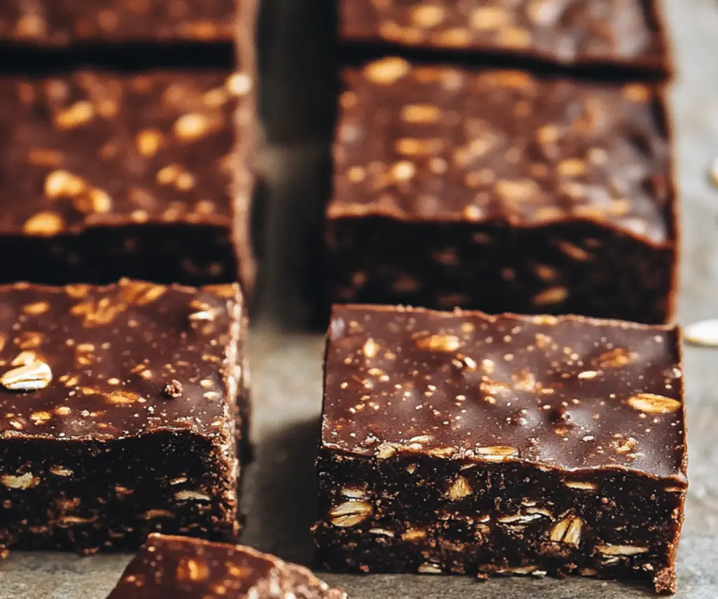No-Bake Chocolate Oat Bars