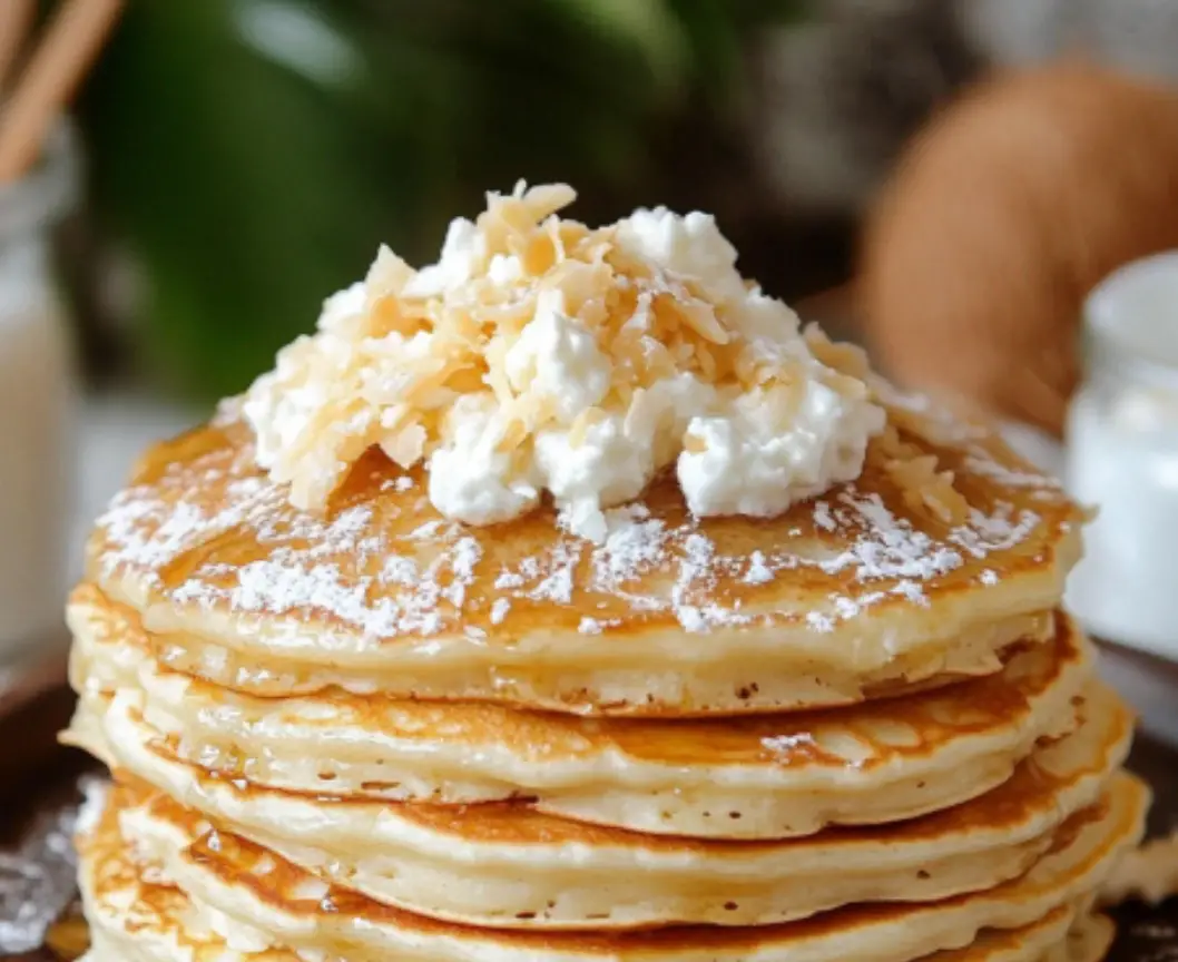 Coconut Cream Pancakes: A Tropical Twist on a Breakfast Favorite