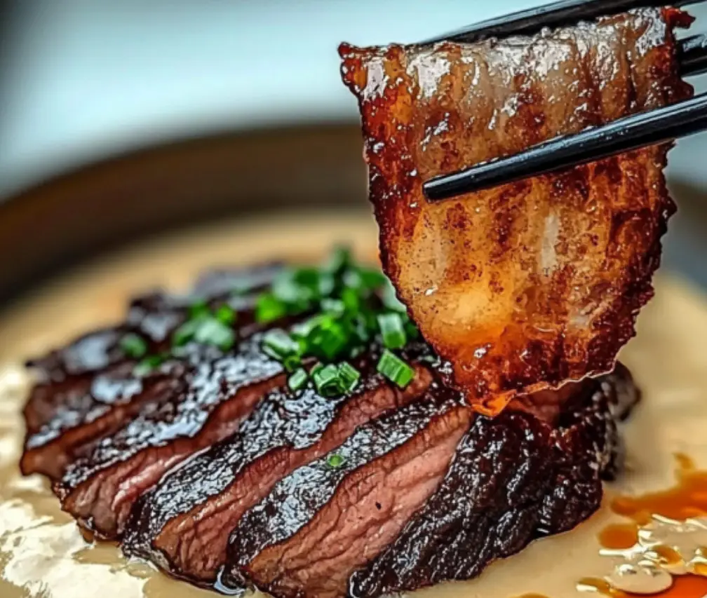 Creamy Beef Ramen with Seared Short Rib and Chili Oil