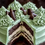 Mint Chocolate Layer Cake