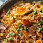 Bacon and Egg Fried Rice with Green Peas 3 Bacon and Egg Fried Rice with Green Peas