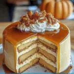 Pumpkin Caramel Cheesecake 3 Pumpkin Caramel Cheesecake