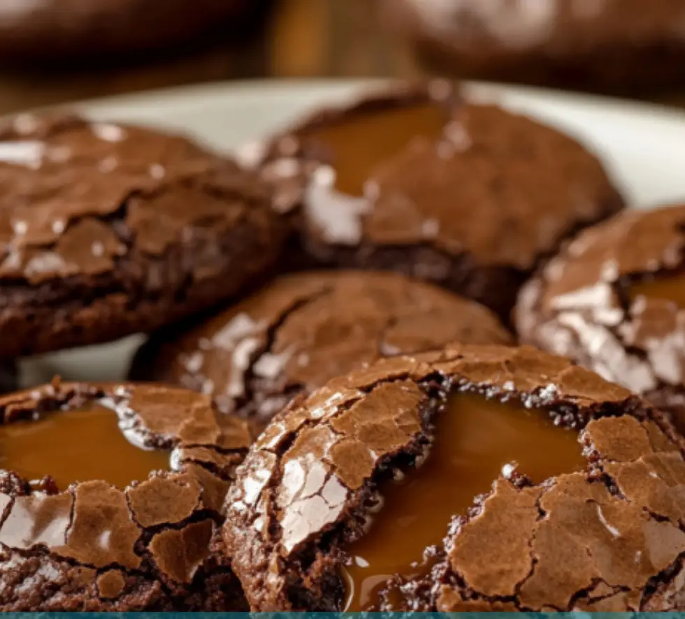 Fudgy Caramel-Stuffed Brownie