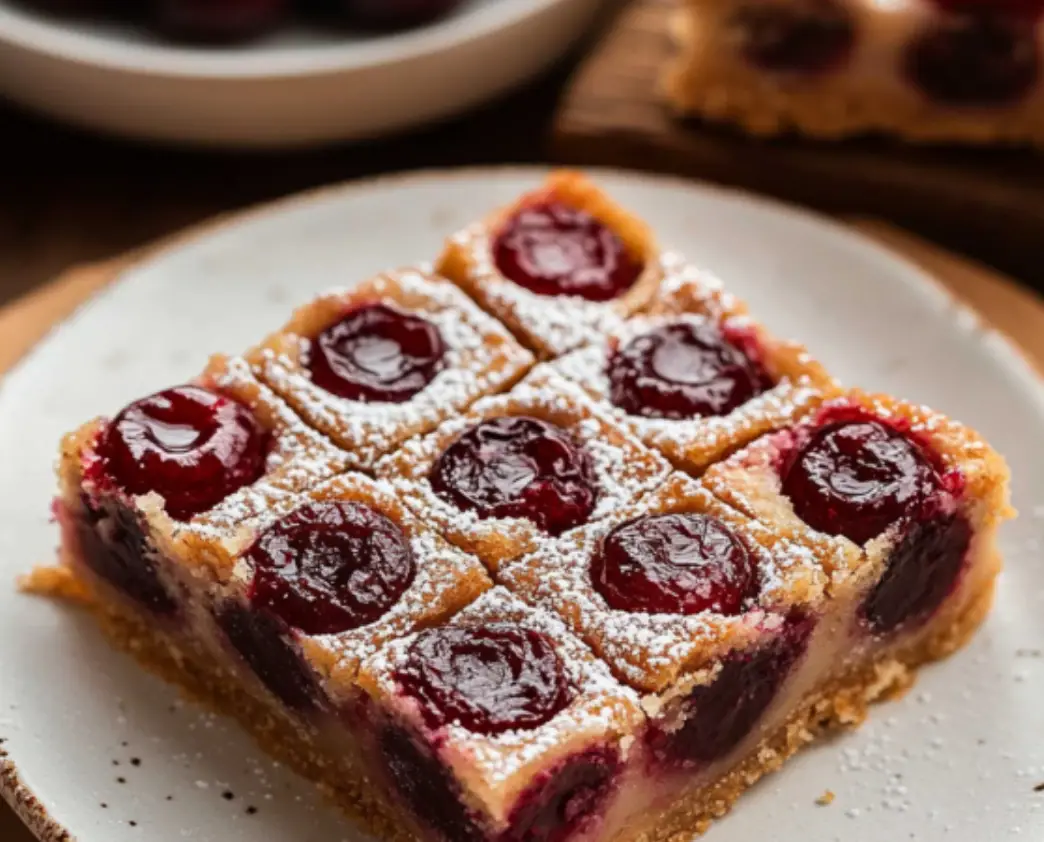 Christmas Cherry Bars