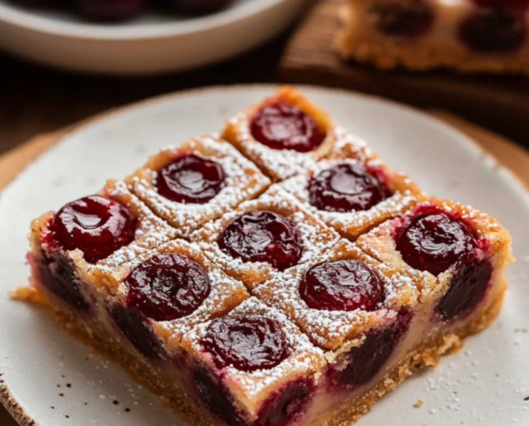 Christmas Cherry Bars
