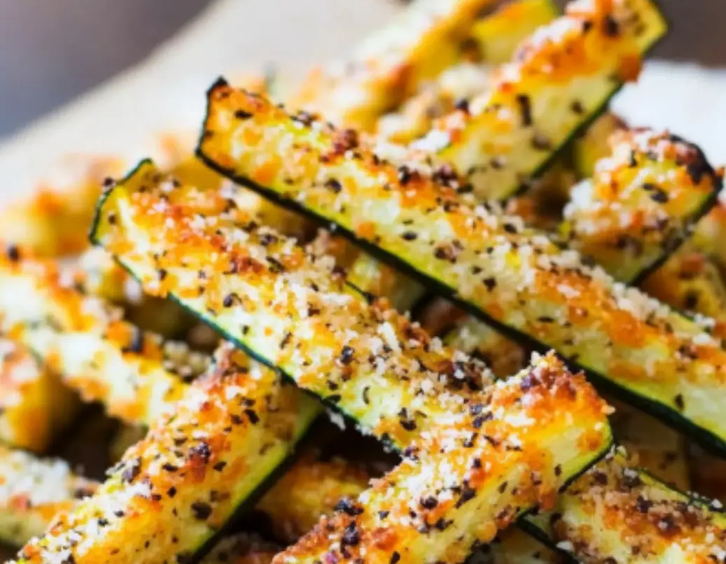Baked Parmesan Zucchini Fries