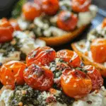 Roasted Sweet Peppers with Whipped Ricotta and Cherry Tomatoes 3 Roasted Sweet Peppers with Whipped Ricotta and Cherry Tomatoes