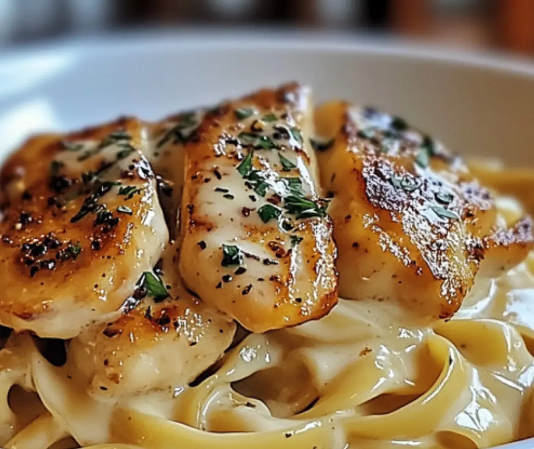 Creamy Chicken Alfredo Pasta