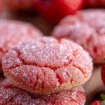 Strawberry Sugar Cookies 3 Strawberry Sugar Cookies