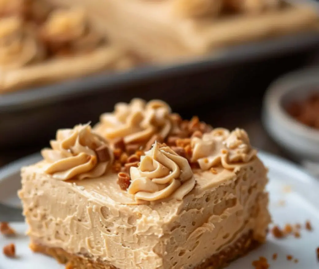 Peanut Butter Mousse Bars