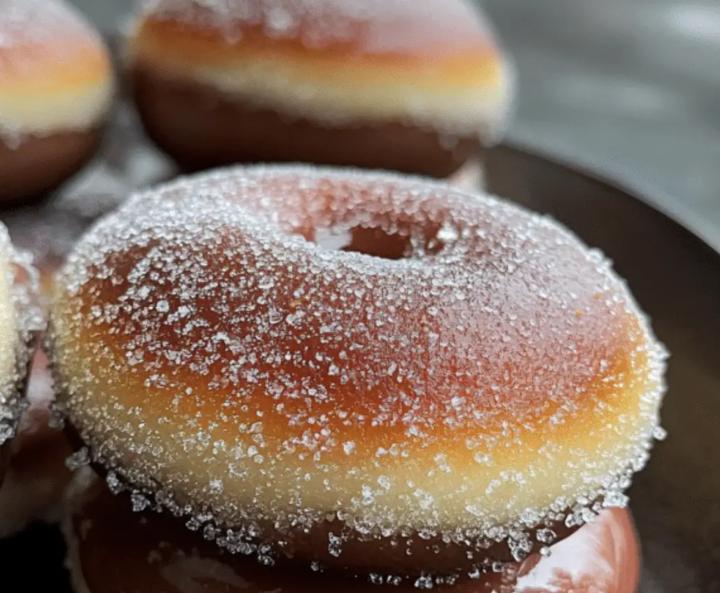 Chocolate-Filled Sugar Donuts