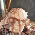 Chocolate Brownie Sundae 3 Chocolate Brownie Sundae