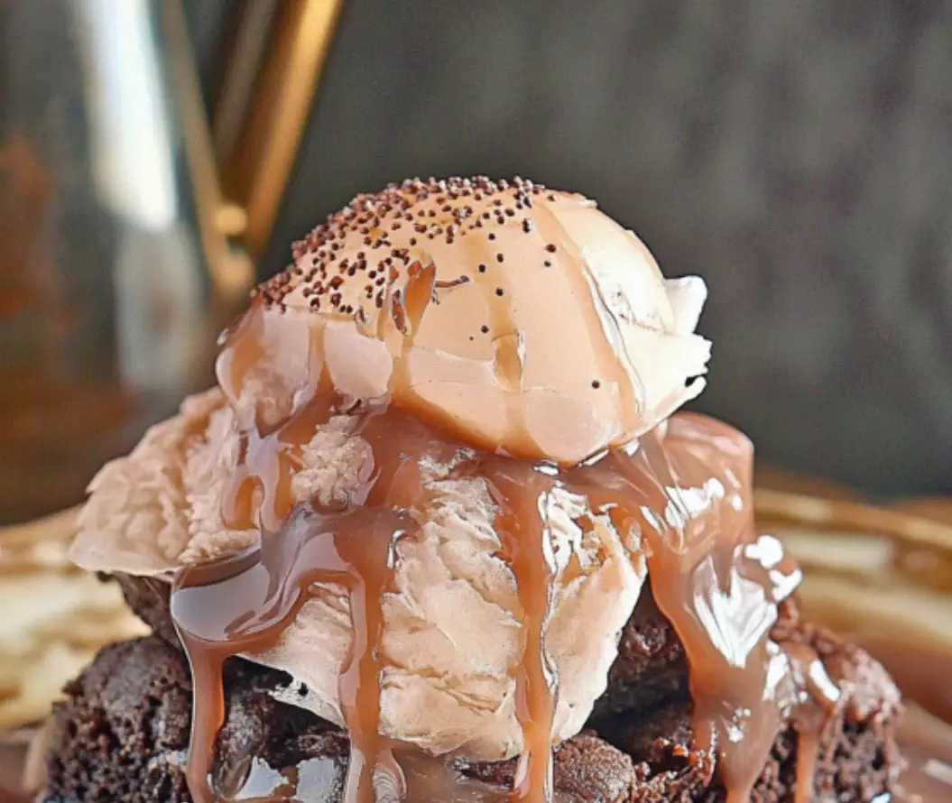 Chocolate Brownie Sundae