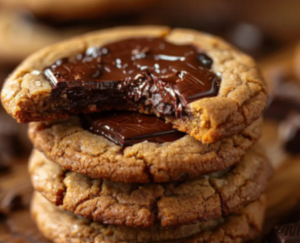 Molten Chocolate Center Cookies