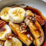 Banana Foster with Toasted Pecans 3 Banana Foster with Toasted Pecans