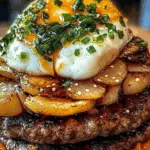 Double Beef Stack with Egg