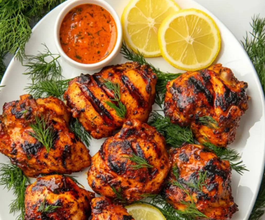 Middle Eastern Chicken Tawook Skewers
