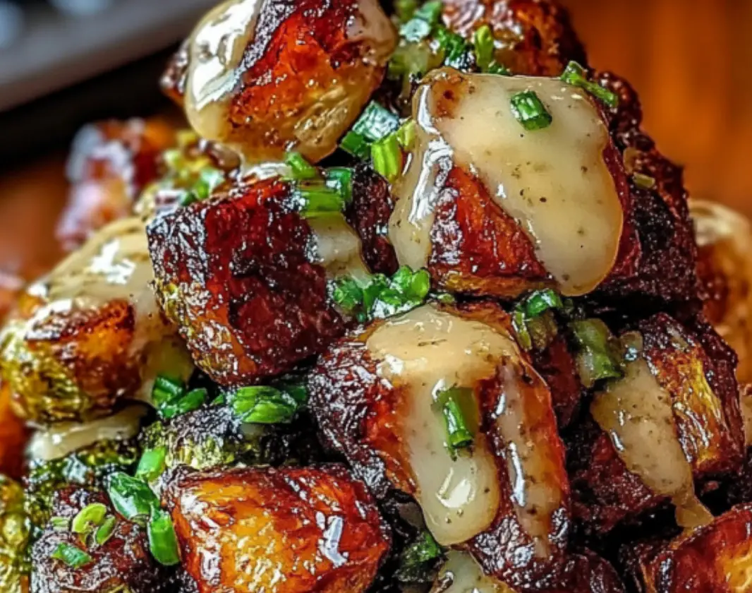Rissy Roo – Honey-Glazed Roasted Brussels