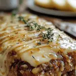 Savory Apple and Cheese Meatloaf with Thyme Glaze 3 Savory Apple and Cheese Meatloaf with Thyme Glaze