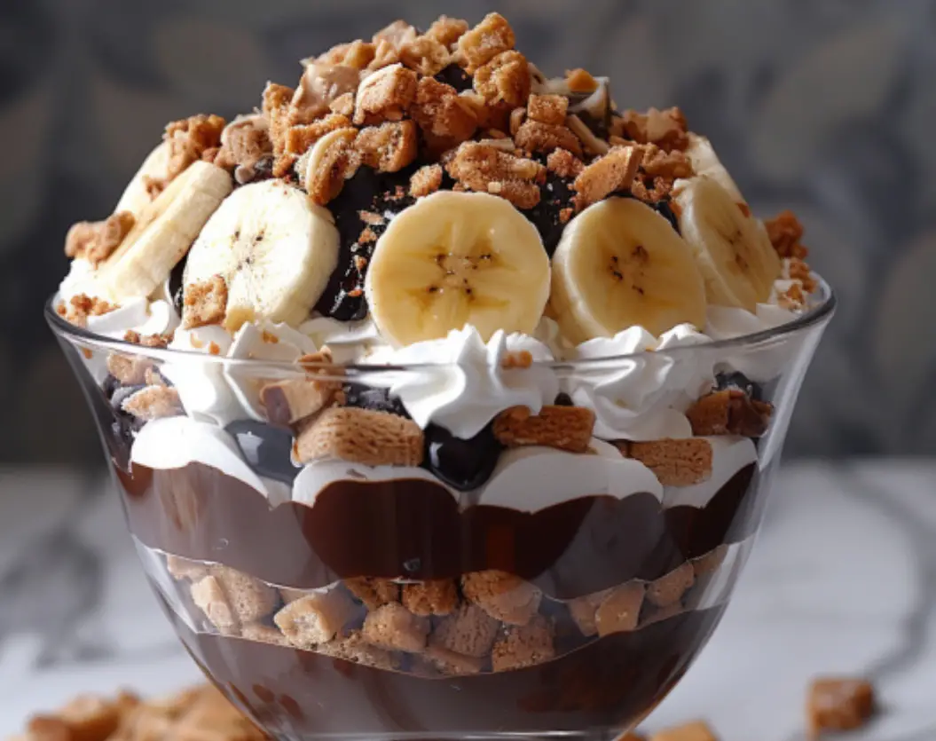 Chocolate Banana Cream Trifle