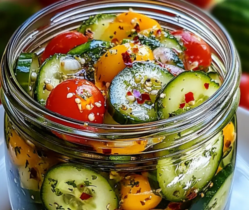 Sweet and Tangy Cucumber