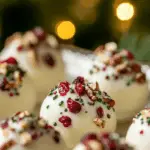 White Chocolate Holiday Truffles 3 White Chocolate Holiday Truffles