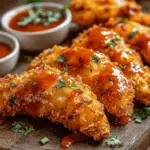 Spicy Breaded Chicken Tenders 3 Spicy Breaded Chicken Tenders