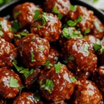 Sweet Chili Meatballs Crockpot