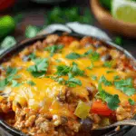 Cheesy Beef and Bean Enchilada 3 Cheesy Beef and Bean Enchilada