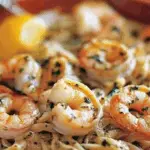 Creamy Garlic Shrimp Pasta