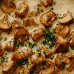 Creamy Garlic Mushroom Sauce