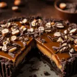 Salted Caramel Chocolate Tart with Hazelnuts 3 Salted Caramel Chocolate Tart with Hazelnuts