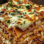 Classic Cheesy Lasagna 3 Classic Cheesy Lasagna
