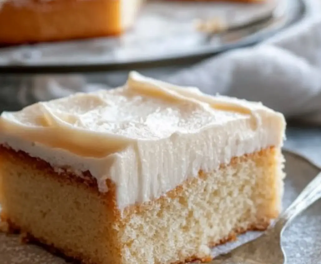 Classic Vanilla Sheet Cake