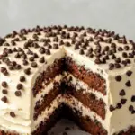 Chocolate Chip Cannoli Cake 3 Chocolate Chip Cannoli Cake