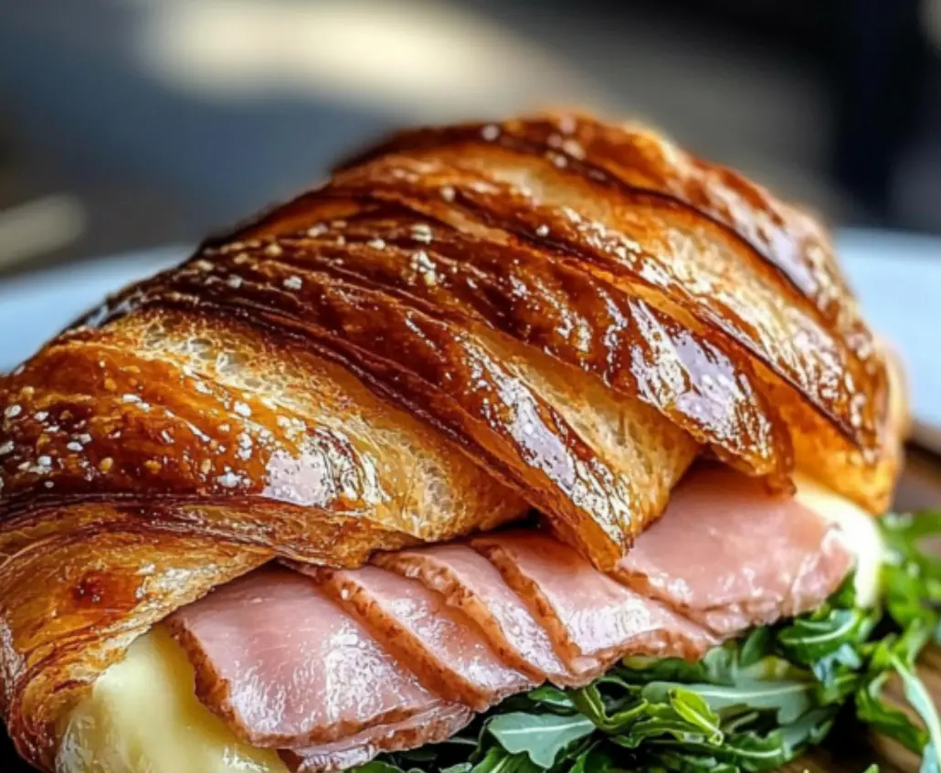 Ham and Cheese Croissants