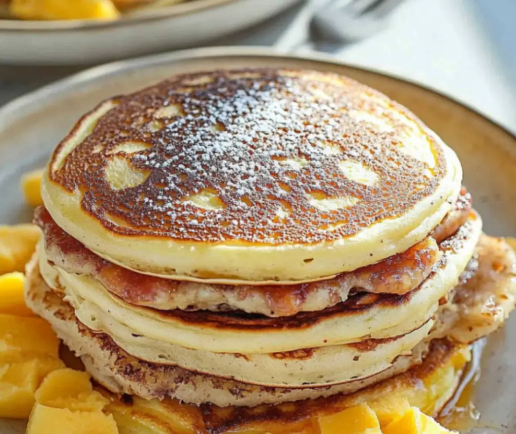 Pancakes with Mango