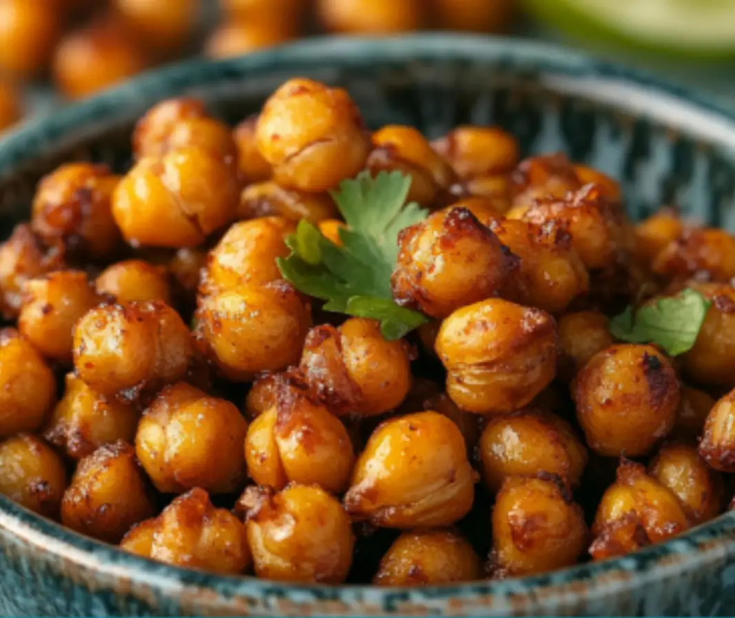 Spicy Roasted Chickpeas
