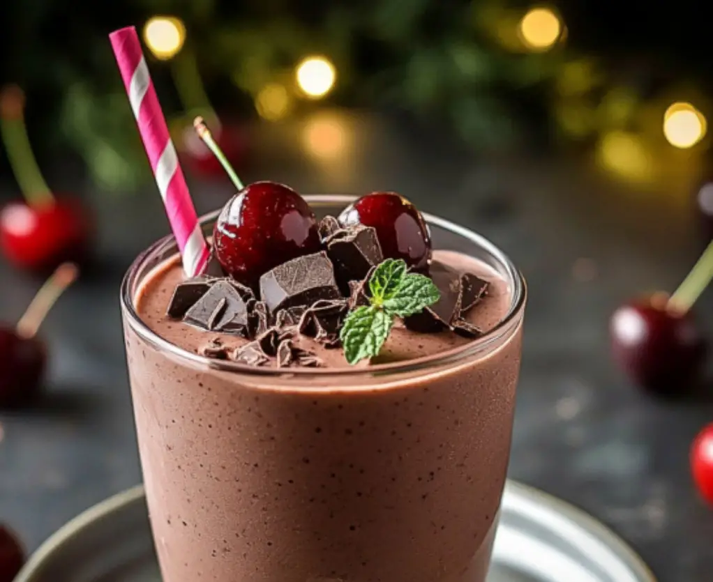 Chocolate Cherry Smoothie