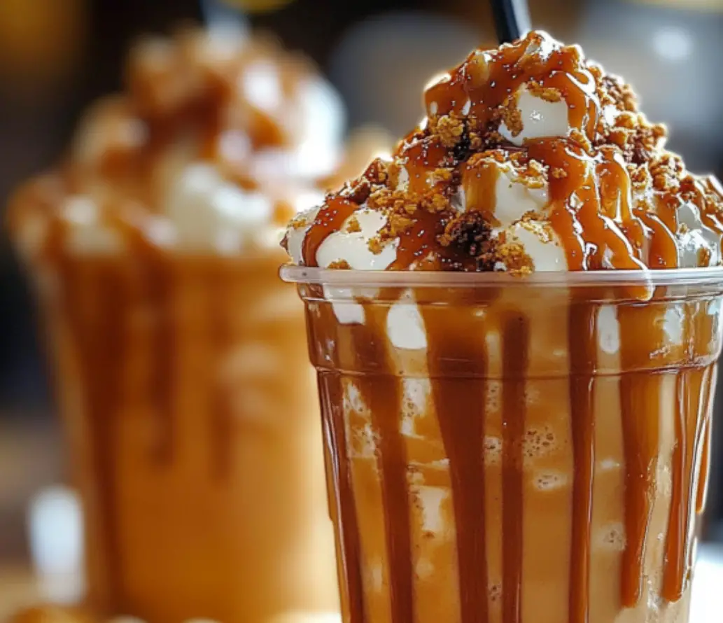 Caramel Hazelnut Frappe