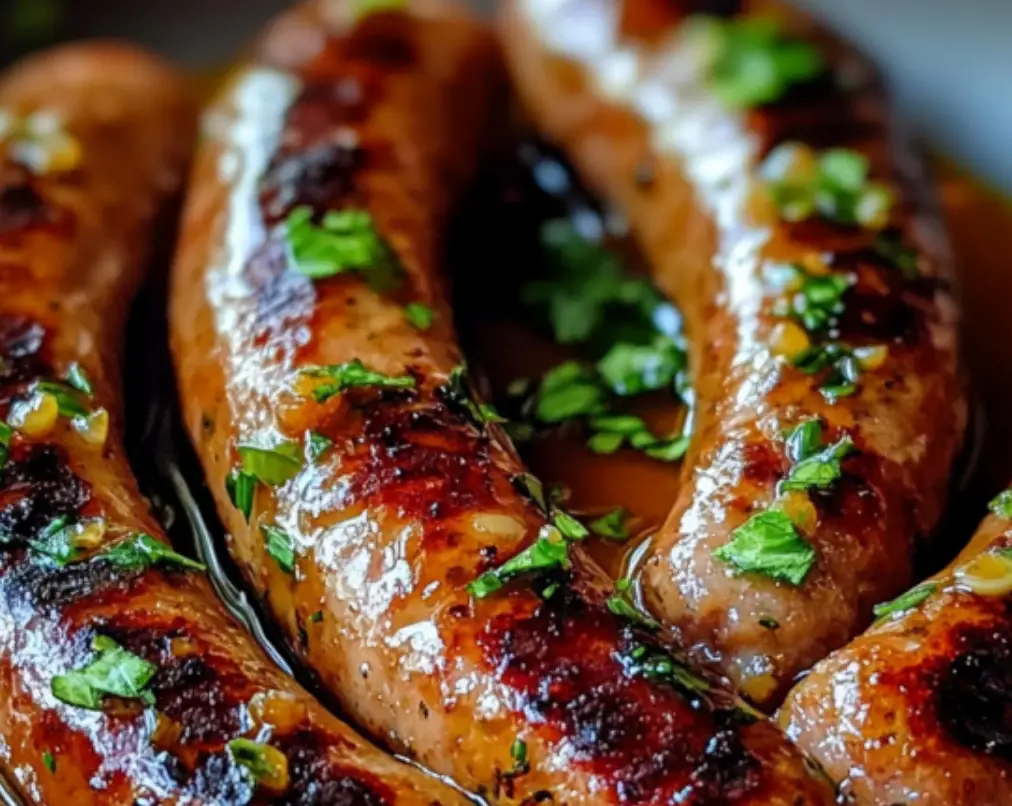 Juicy Glazed Sausage