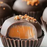 Salted Caramel Chocolate Truffles 3 Salted Caramel Chocolate Truffles