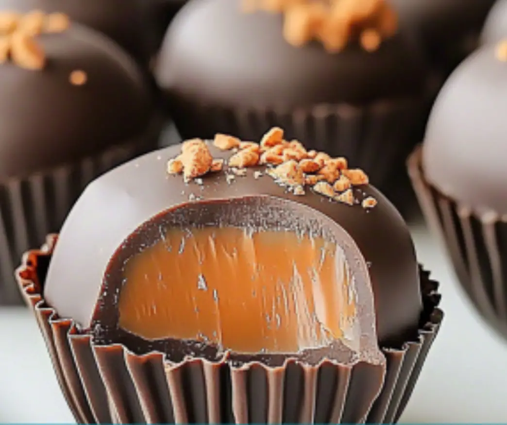 Salted Caramel Chocolate Truffles