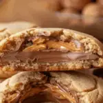 Peanut Butter Stuffed Chocolate Chip Cookies 3 Peanut Butter Stuffed Chocolate Chip Cookies