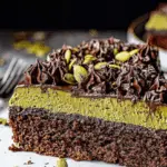 Chocolate & Green Mousse Cake