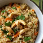 Stuffed Red Peppers with Quinoa and Vegetables