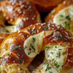 Cheese-Stuffed Soft Pretzels 3 Cheese-Stuffed Soft Pretzels