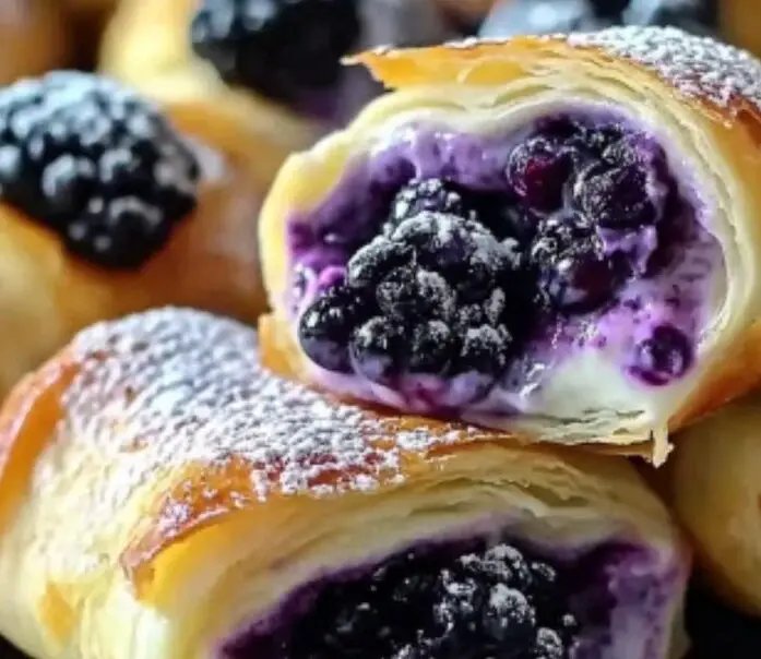 Blackberry Cream Cheese Danish